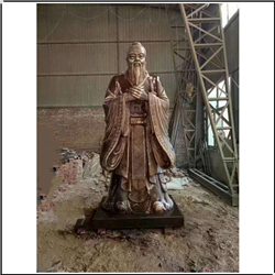 黃銅鑄造孔子像 黃銅鑄造孔子像