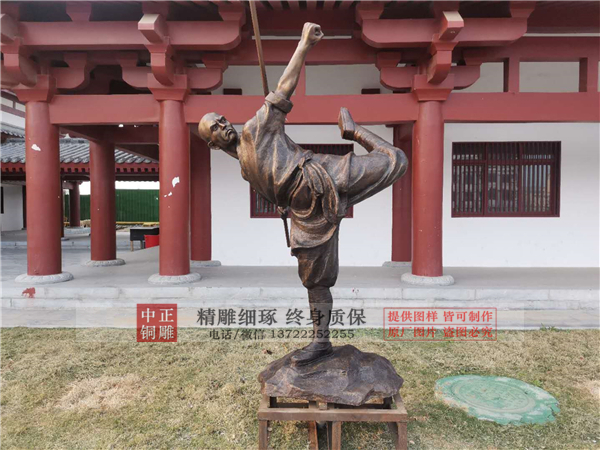 河南少林寺功夫雕塑.jpg 河南少林寺功夫雕塑.jpg