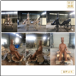 訂購(gòu)步行街銅雕塑 訂購(gòu)步行街銅雕塑