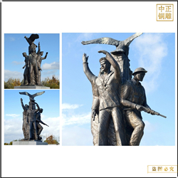 室外大型園林人物雕塑鑄造 室外大型園林人物雕塑鑄造
