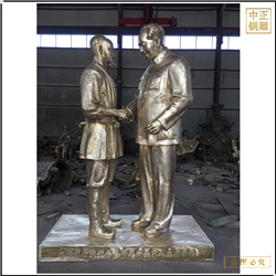 名人握手銅雕塑 名人握手銅雕塑