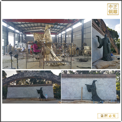 古代人物銅雕塑鑄造廠家 古代人物銅雕塑鑄造廠家