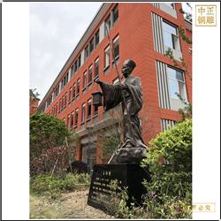 古代名人王明陽銅雕塑鑄造 古代名人王明陽銅雕塑鑄造