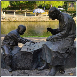 下象棋景觀雕塑圖片 下象棋景觀雕塑圖片