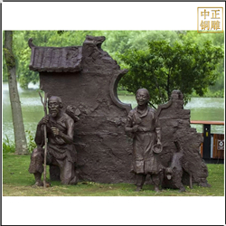 園林古代人物景觀雕塑 園林古代人物景觀雕塑