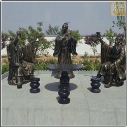 廣場(chǎng)大型景觀人物銅雕塑 廣場(chǎng)大型景觀人物銅雕塑