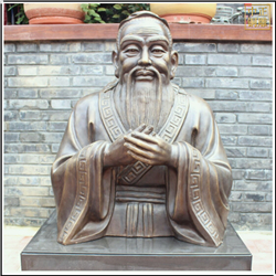 半身像孔子雕塑擺件 半身像孔子雕塑擺件
