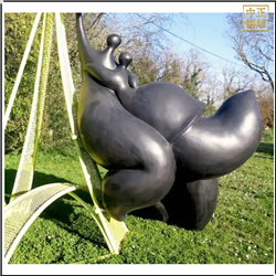 抽象擁抱景觀銅雕塑 抽象擁抱景觀銅雕塑
