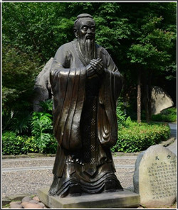 2米孔子雕塑