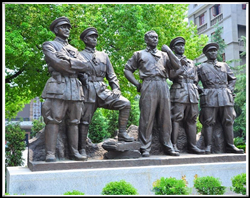 偉人銅雕塑|抗戰(zhàn)偉人雕塑