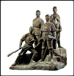 抗戰主題雕塑|抗戰情景小品 抗戰主題雕塑|抗戰情景小品