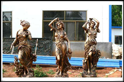 四季女神人物雕塑圖片