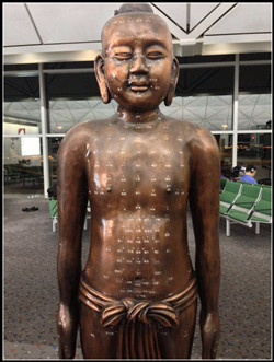 針灸銅人人物雕塑批發(fā)