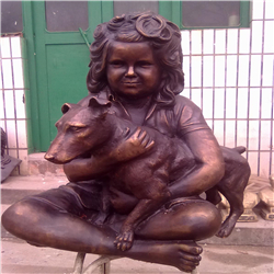 公園西方小孩雕塑 公園西方小孩雕塑