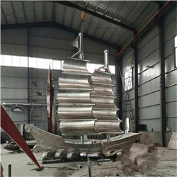 一帆風(fēng)順銅雕塑