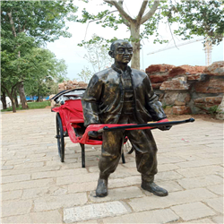 古代拉車(chē)雕塑 古代拉車(chē)雕塑