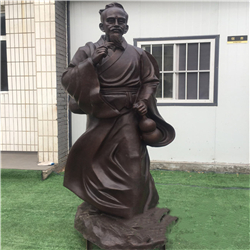 鑄造華佗神像 鑄造華佗神像
