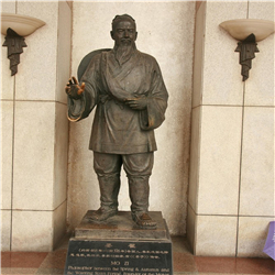 墨子銅雕塑 墨子銅雕塑