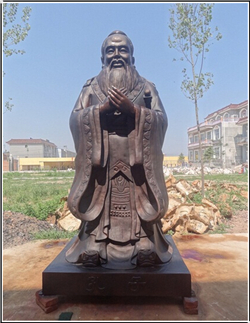 學(xué)校孔子銅雕擺放 學(xué)校孔子銅雕擺放