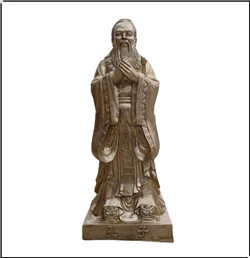 定做中式家居客廳孔子工藝品 定做中式家居客廳孔子工藝品